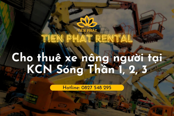 Cho thue xe nang nguoi tai kcn Song Than 1,2,3