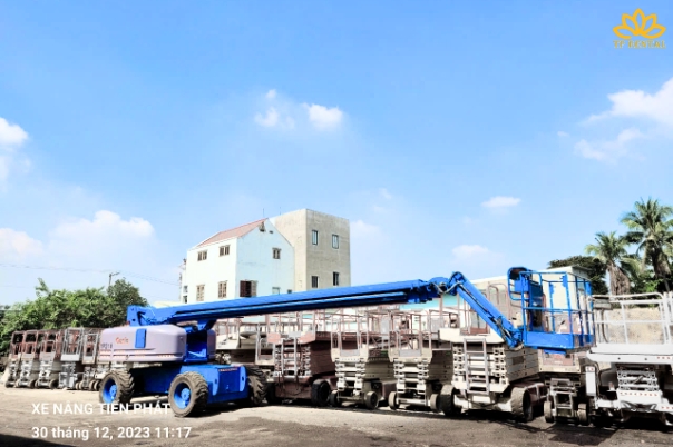 Xe nang nguoi S Boom lift Genie